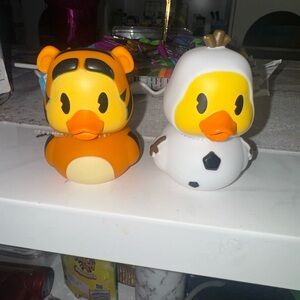 Tiger and Olaf Rubber Duck Set
